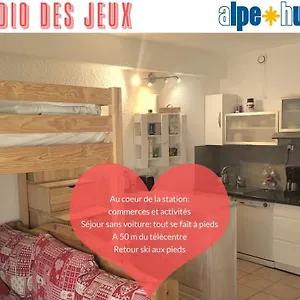  Appartement Des Jeux Alpe D'huez Hyper Centre 4-5 Personnes